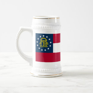 Vlag van Georgia Bierpul