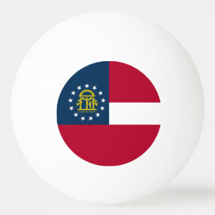 Vlag van Georgia Pingpongballen