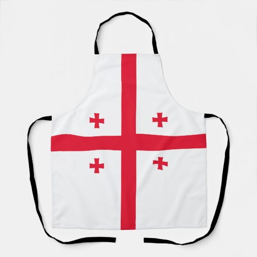 Vlag van Georgia Schort (Voorkant)