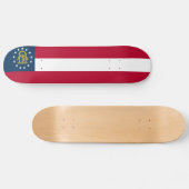 Vlag van Georgia Skateboard (Horizontaal)