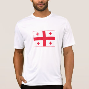 Vlag van Georgia T-shirt