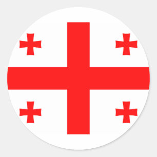 Vlag van Georgië (land) Sticker