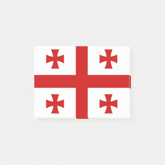vlag van Georgië Post-it® Notes (Voorkant)