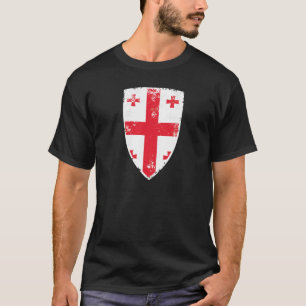 vlag van Georgië T-shirt