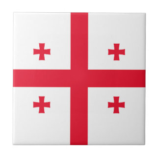 Vlag van Georgië Tegeltje