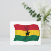 Vlag van Ghana Briefkaart (Staand voorkant)