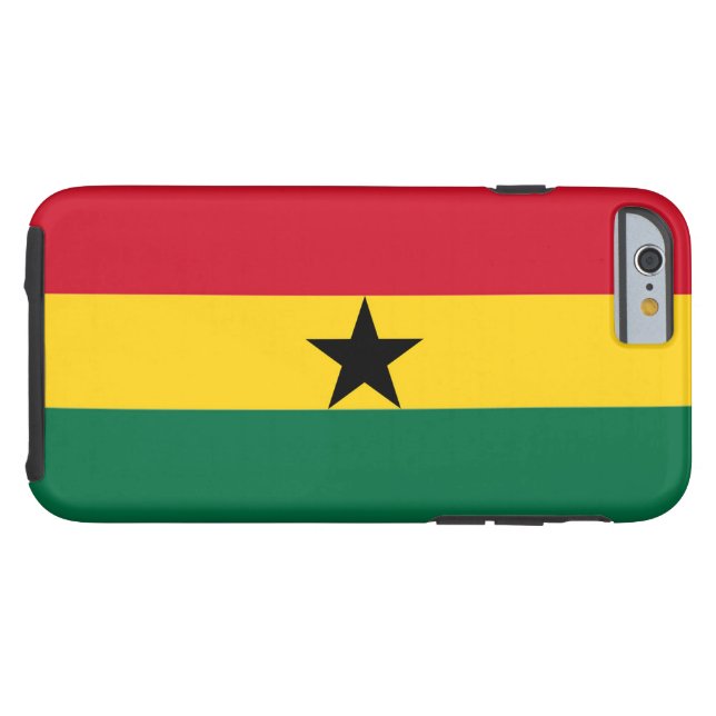 Vlag van Ghana Case-Mate iPhone Case (Achterkant Horizontaal)
