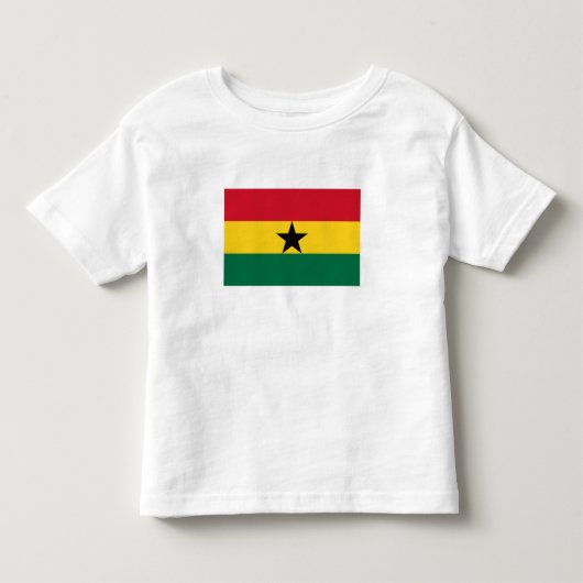 Vlag van Ghana Kinder Shirts (Voorkant)