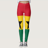 Vlag van Ghana Leggings (Voorkant)