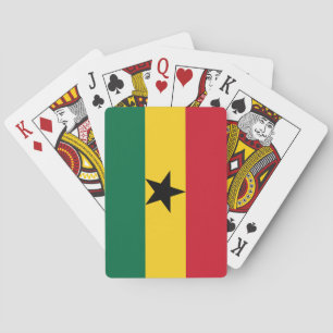Vlag van Ghana Pokerkaarten