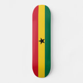 Vlag van Ghana Skateboard (Voorkant)