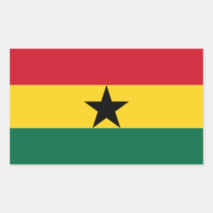 Vlag van Ghana Sticker