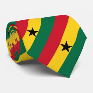 Vlag van Ghana Stropdas
