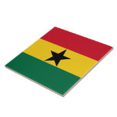 Vlag van Ghana Tegeltje (Zijkant)
