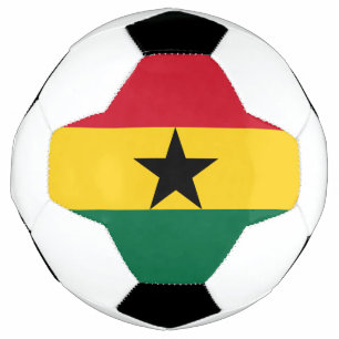Vlag van Ghana Voetbal