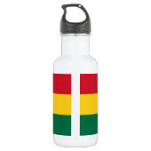 Vlag van Ghana Waterfles (Achterkant)
