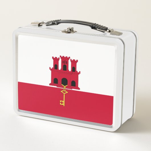 vlag van Gibraltar (Voorkant)