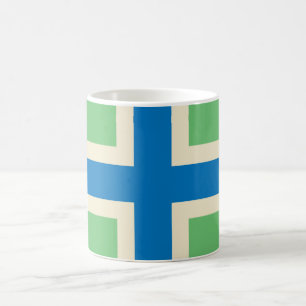 Vlag van Gloucestershire (VK) Koffiemok