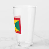 Vlag van Grenada Glas (Links)