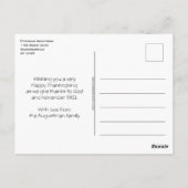 Vlag van Grenada | GRENADIAANSE DANKDAG 1983 Briefkaart (Achterkant)