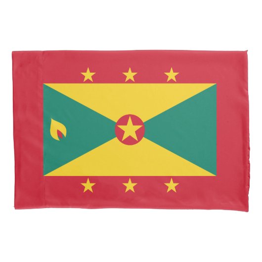 Vlag van Grenada Kussensloop (Voorkant)