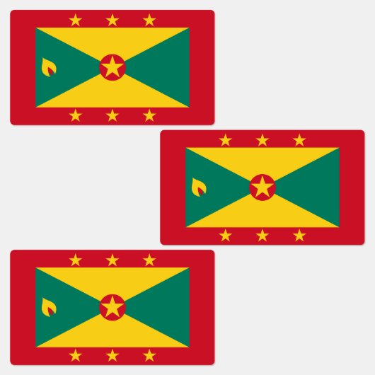 Vlag van Grenada Labels (Groep)
