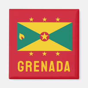 Vlag van Grenada Magneet