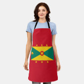 Vlag van Grenada Schort (Gedragen)