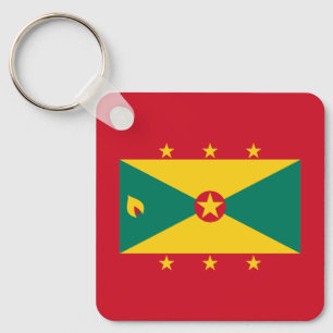 Vlag van Grenada Sleutelhanger