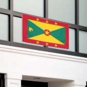Vlag van Grenada Spandoek (Buitenkant Gebouw)