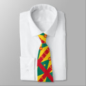 Vlag van Grenada Stropdas (Gebonden)