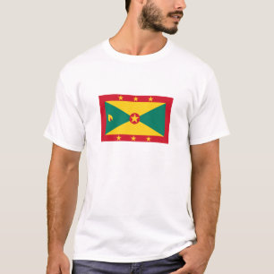 Vlag van Grenada T-shirt