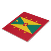 Vlag van Grenada Tegeltje (Zijkant)