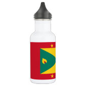 Vlag van Grenada Waterfles (Links)