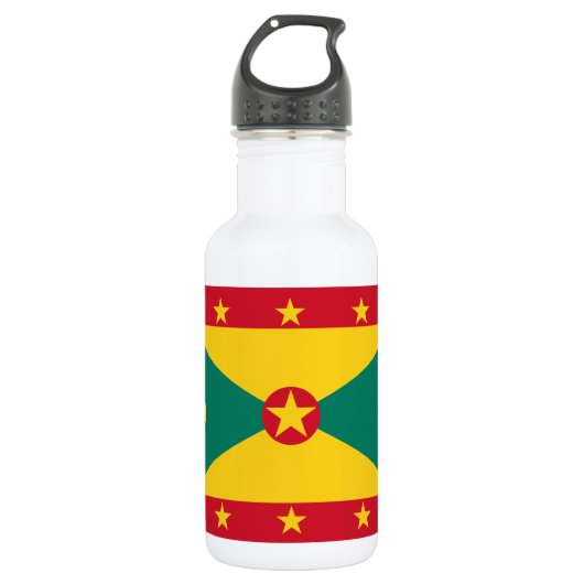 Vlag van Grenada Waterfles (Voorkant)