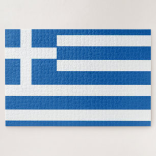 Vlag van Griekenland Griekse Vlag Legpuzzel