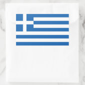 Vlag van Griekenland Sticker (Tas)