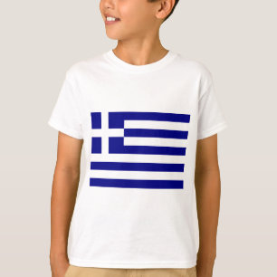 Vlag van Griekenland T-shirt