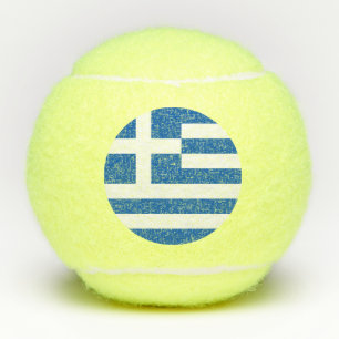 Vlag van Griekenland Tennisballen