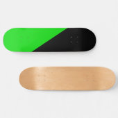 Vlag van groen anarchisme skateboard (Horizontaal)