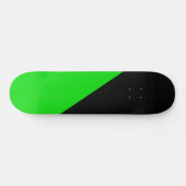 Vlag van groen anarchisme skateboard (Horizontaal)