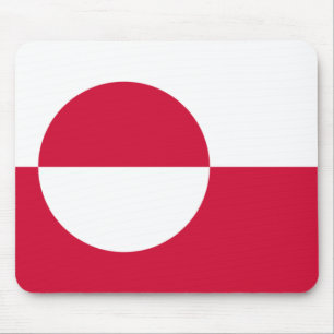 Vlag van Groenland Muismat