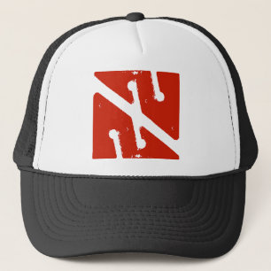 vlag van grot trucker pet