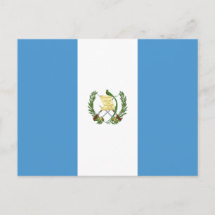 Vlag van Guatemala Briefkaart