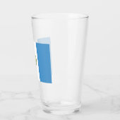 Vlag van Guatemala Glas (Links)