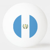 Vlag van Guatemala Pingpongballen (Achterkant)