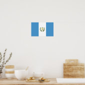 Vlag van Guatemala Poster (Keuken)
