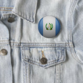 Vlag van Guatemala Ronde Button 5,7 Cm (In situ)