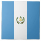 Vlag van Guatemala Tegeltje (Voorkant)