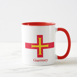 Vlag van Guernsey Mok